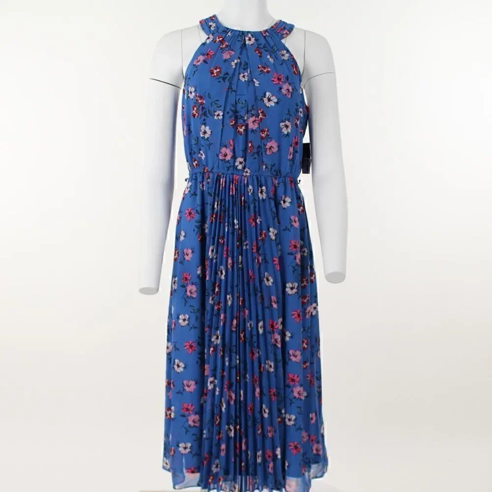 Inc Floral-Print MIDI Dress
